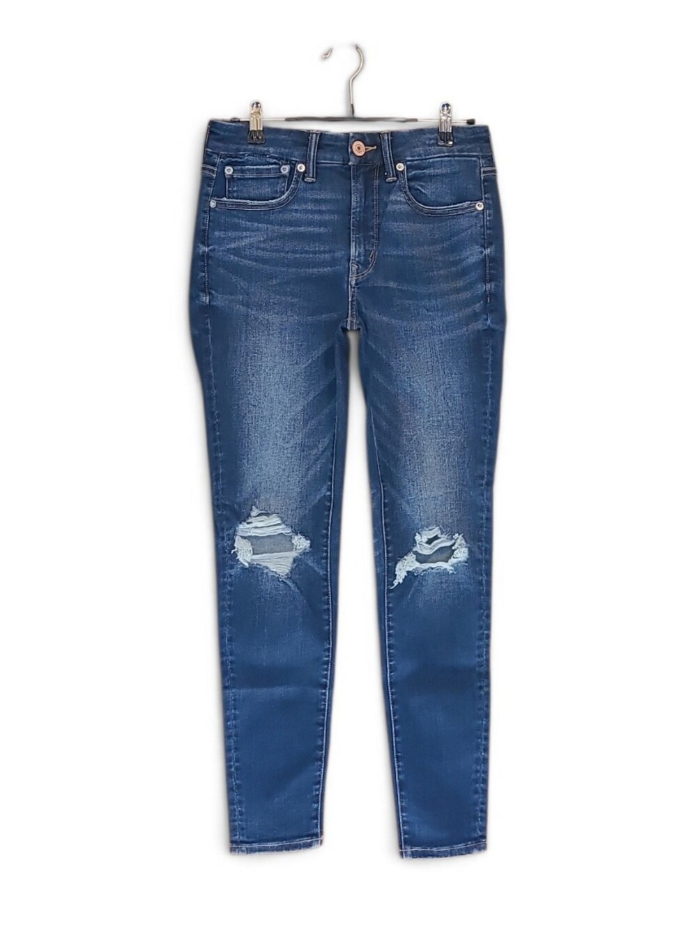 Women's AE Hi Rise Jeggings Luxe Stretch Size 6 *SHORT*
